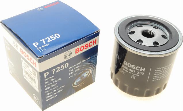 BOSCH F 026 407 250 - Eļļas filtrs autospares.lv