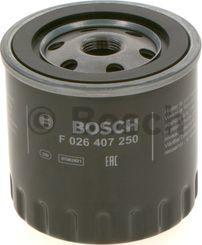 BOSCH F 026 407 250 - Eļļas filtrs autospares.lv