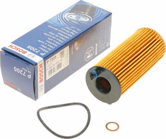 BOSCH F 026 407 205 - Eļļas filtrs www.autospares.lv