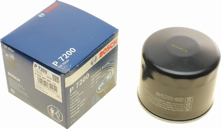 BOSCH F 026 407 200 - Eļļas filtrs www.autospares.lv