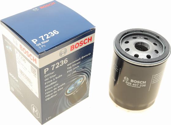 BOSCH F 026 407 236 - Eļļas filtrs autospares.lv