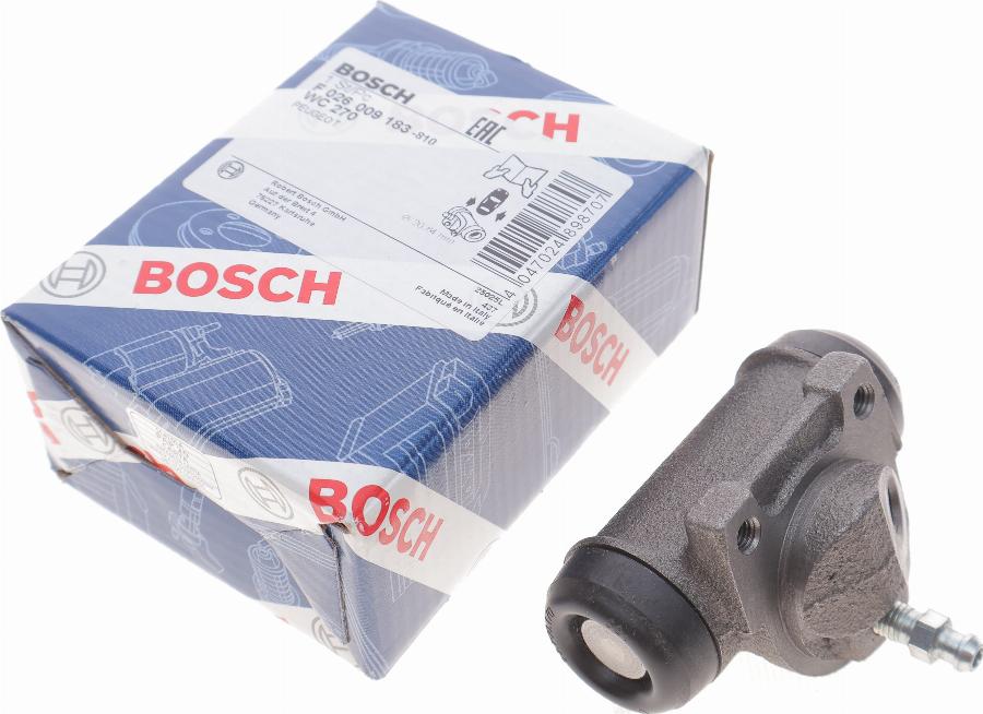 BOSCH F 026 009 183 - Riteņa bremžu cilindrs www.autospares.lv