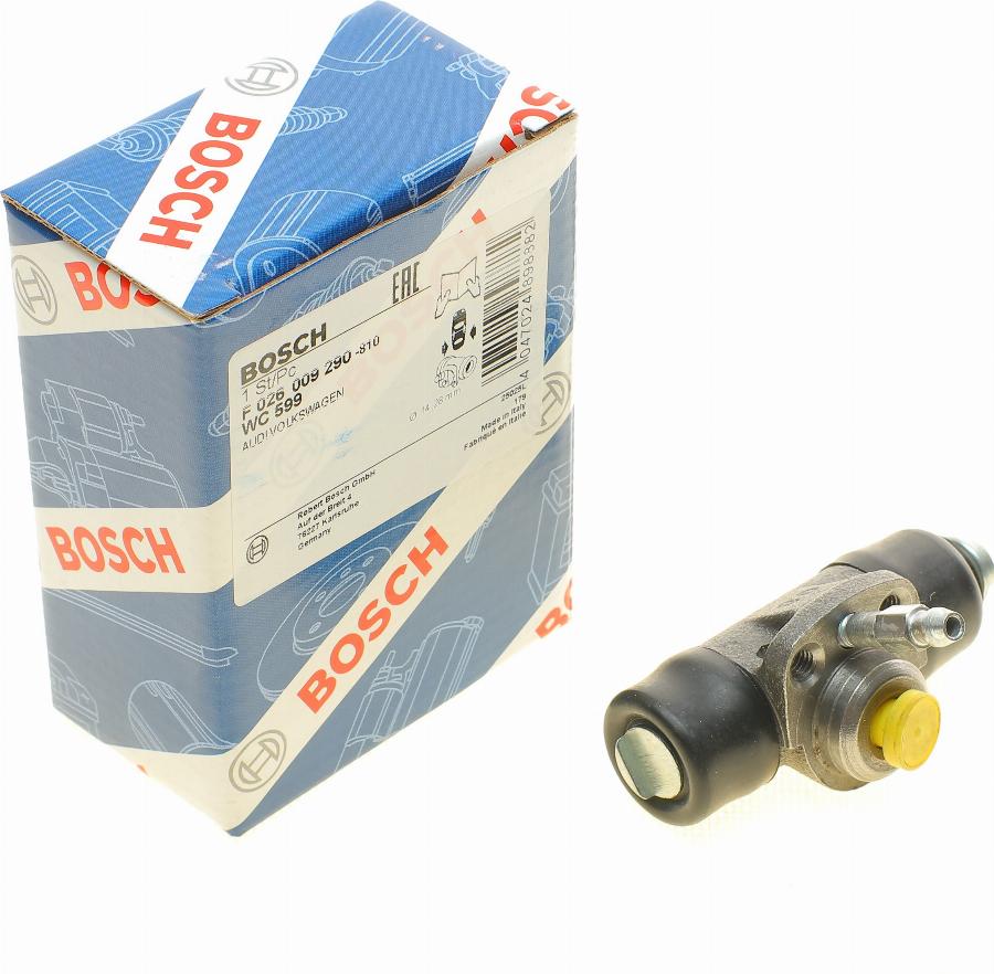 BOSCH F 026 009 290 - Riteņa bremžu cilindrs autospares.lv