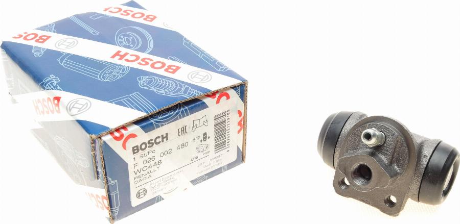 BOSCH F 026 002 480 - Riteņa bremžu cilindrs www.autospares.lv