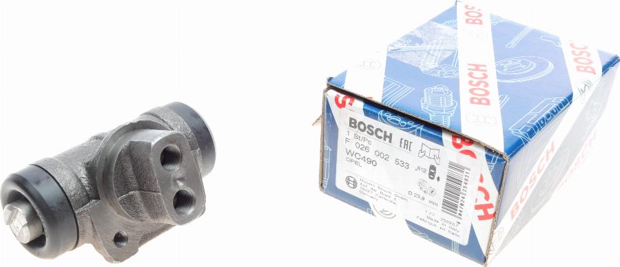 BOSCH F 026 002 533 - Riteņa bremžu cilindrs www.autospares.lv