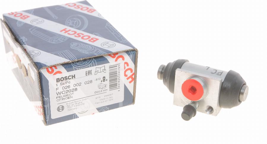 BOSCH F 026 002 028 - Wheel Brake Cylinder www.autospares.lv