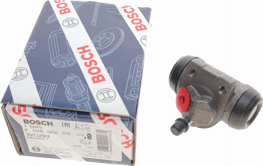 BOSCH F 026 002 176 - Riteņa bremžu cilindrs www.autospares.lv