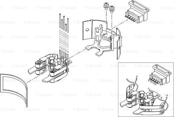 BOSCH F 026 T03 035 - Remkomplekts, Aizdedzes sadalītājs www.autospares.lv