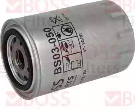 BOSS FILTERS BS03-050 - Eļļas filtrs autospares.lv