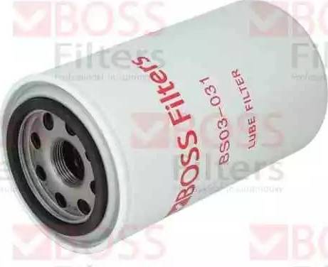 BOSS FILTERS BS03-031 - Масляный фильтр www.autospares.lv