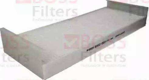 BOSS FILTERS BS02-003 - Filtrs, Salona telpas gaiss www.autospares.lv