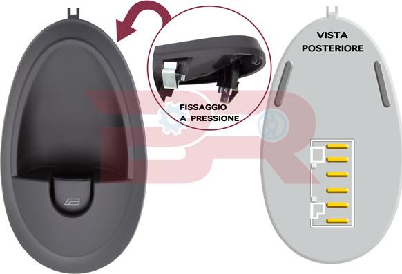 BOTTO RICAMBI BREL1135 - Slēdzis, Stikla pacēlājmehānisms www.autospares.lv