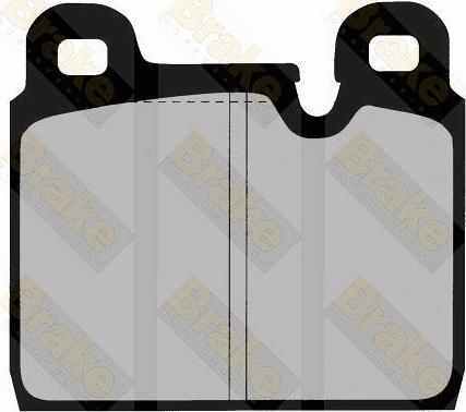 Brake Engineering PA916 - Brake Pad Set, disc brake www.autospares.lv