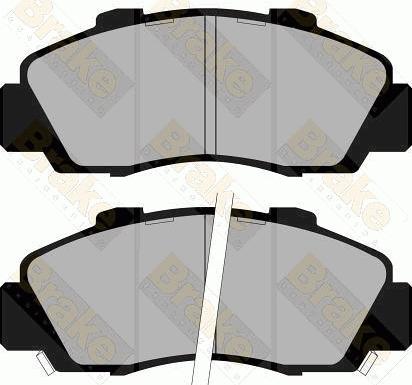 Brake Engineering PA985 - Brake Pad Set, disc brake www.autospares.lv