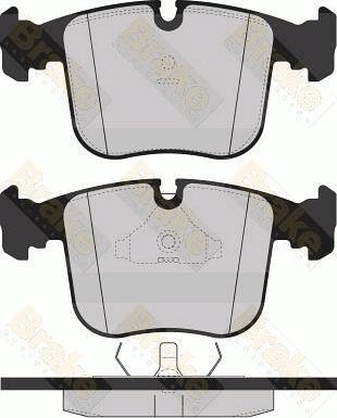 Triscan 414-856 - Brake Pad Set, disc brake www.autospares.lv