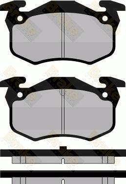 SACHS 111_0083 - Brake Pad Set, disc brake www.autospares.lv