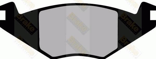 Brake Engineering PA448 - Brake Pad Set, disc brake www.autospares.lv