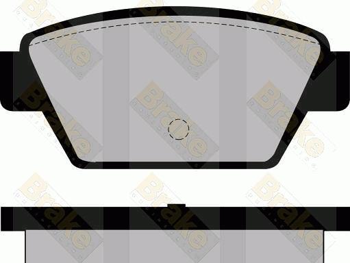 Brake Engineering PA470 - Brake Pad Set, disc brake www.autospares.lv