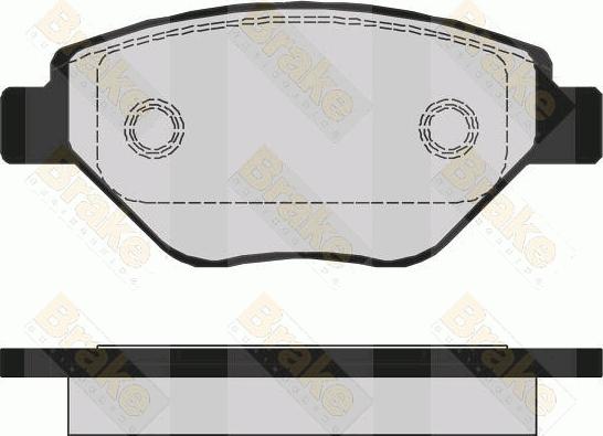 Meyle 252393418 - Bremžu uzliku kompl., Disku bremzes www.autospares.lv