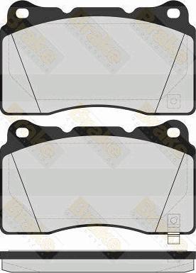 HELLA T1555 - Bremžu uzliku kompl., Disku bremzes www.autospares.lv