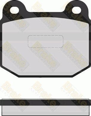 Brake Engineering PA1592 - Brake Pad Set, disc brake www.autospares.lv