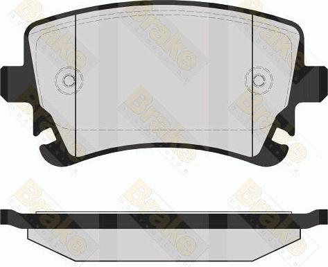 MGA MGA778 - Brake Pad Set, disc brake www.autospares.lv