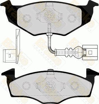 Mann-Filter 32815 - Тормозные колодки, дисковые, комплект www.autospares.lv