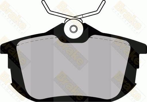 Brake Engineering PA1134 - Brake Pad Set, disc brake www.autospares.lv