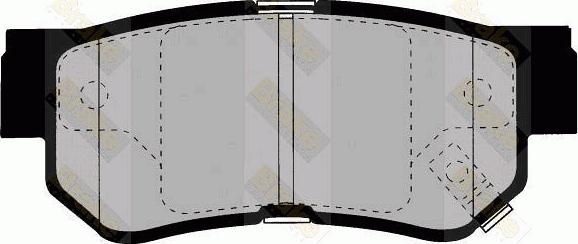 Brake Engineering PA1348 - Brake Pad Set, disc brake www.autospares.lv