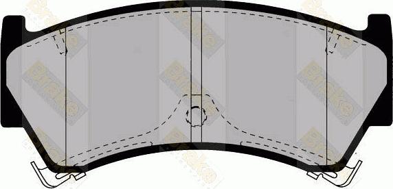 Brake Engineering PA1377 - Brake Pad Set, disc brake www.autospares.lv