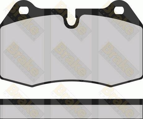 Brake Engineering PA1238 - Bremžu uzliku kompl., Disku bremzes www.autospares.lv