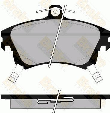 HELLA T1565 - Bremžu uzliku kompl., Disku bremzes autospares.lv