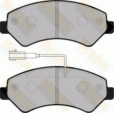 BOSCH 986494580 - Bremžu uzliku kompl., Disku bremzes autospares.lv