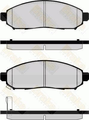 Herth+Buss Elparts J3601010 - Bremžu uzliku kompl., Disku bremzes www.autospares.lv