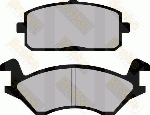 Brake Engineering PA288 - Brake Pad Set, disc brake www.autospares.lv