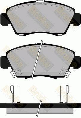 HELLA T3018 - Bremžu uzliku kompl., Disku bremzes autospares.lv