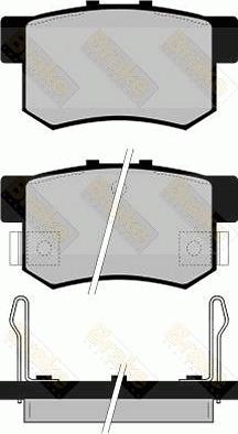 Brake Engineering PA738 - Brake Pad Set, disc brake www.autospares.lv