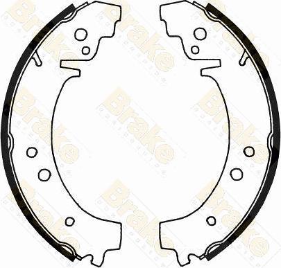 Brake Engineering SH1164 - Brake Shoe Set www.autospares.lv