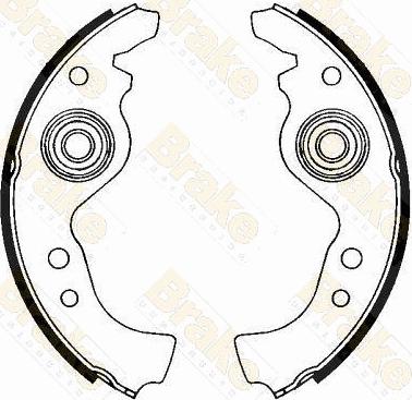 Brake Engineering SH1160 - Bremžu loku komplekts autospares.lv