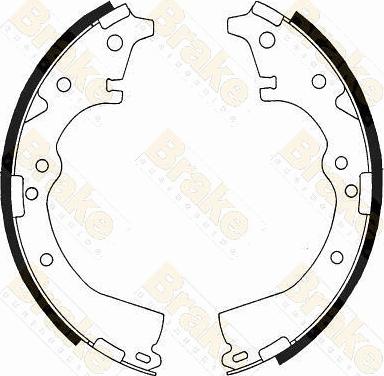 Brake Engineering SH1184 - Brake Shoe Set www.autospares.lv