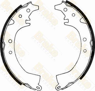 Brake Engineering SH1186 - Brake Shoe Set www.autospares.lv