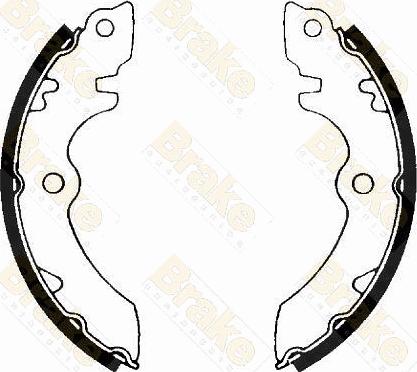 Brake Engineering SH1247 - Brake Shoe Set www.autospares.lv