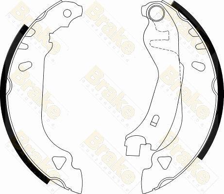 Brake Engineering SH1269 - Bremžu loku komplekts autospares.lv