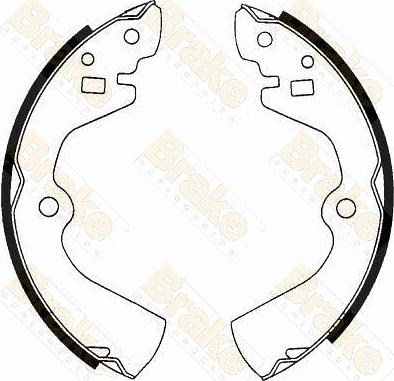 Brake Engineering SH1274 - Brake Shoe Set www.autospares.lv