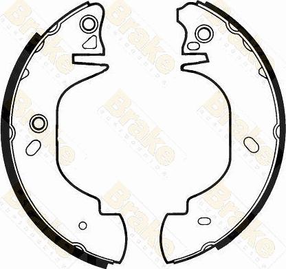 Brake Engineering SH2494 - Bremžu loku komplekts www.autospares.lv