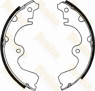 Brake Engineering SH2456 - Brake Shoe Set www.autospares.lv