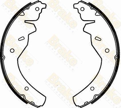 Brake Engineering SH2560 - Bremžu loku komplekts www.autospares.lv