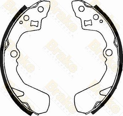 Brake Engineering SH2531 - Bremžu loku komplekts www.autospares.lv