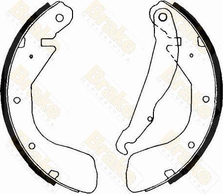 Brake Engineering SH2369 - Bremžu loku komplekts www.autospares.lv