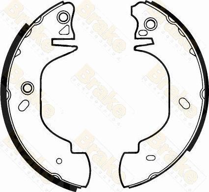 Brake Engineering SH2311 - Bremžu loku komplekts www.autospares.lv